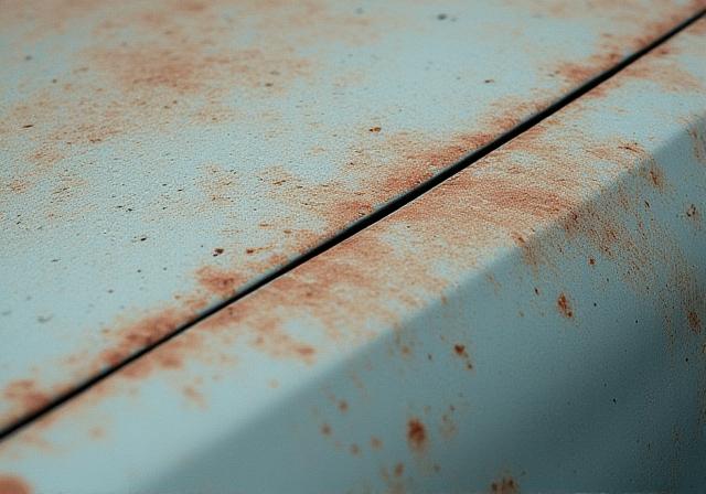 Before and after of a car's paint, showing dullness vs deep gloss. Before shows a muted, unreflective surface.